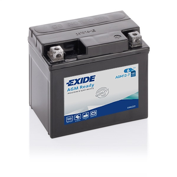Exide Motorcycle Battery 12V 6Ah 100CCA
