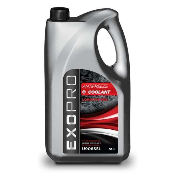 ExoPro Longlife Red Antifreeze –  5 Litre