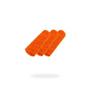 Fibre King Orange Duplex Edgeless Cloth - 3 Pack