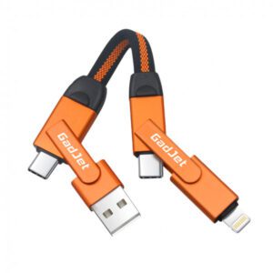 6-In-1 Charge & Sync Cable Compact Design
