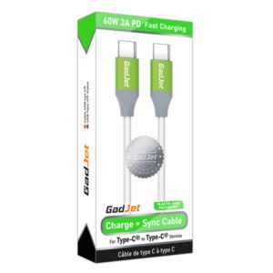 GadJet USB C Cable Fast Charge Compatible