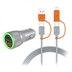 4-in-1 Cable  & Car Charger Multipack