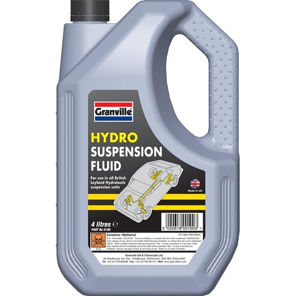 Hydro Suspension Fluid - 4 Litre - Car Smart