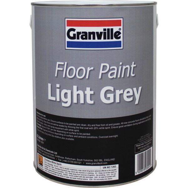 Light Grey Floor Paint - 5 litre - Car Smart