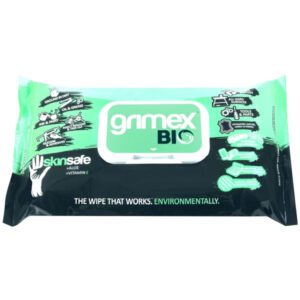 Grimex Disposable Bio Wipes - 20 x 25cm - Pack of 70