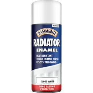 Radiator Aerosol Paint – Gloss White – 400ml
