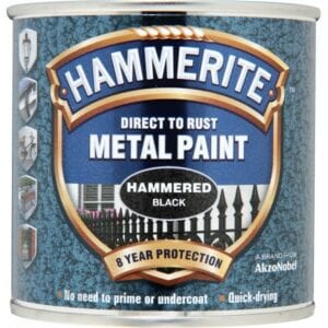 Direct To Rust Metal Paint – Hammered Black – 250ml