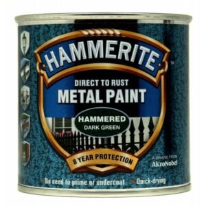Direct To Rust Metal Paint – Hammered Dark Green – 250ml