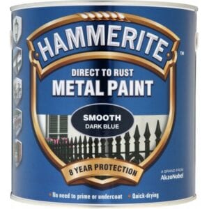 Direct To Rust Metal Paint – Smooth Dark Blue – 2.5 Litre