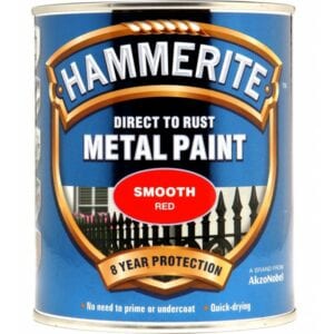 Direct To Rust Metal Paint – Smooth Red – 750ml