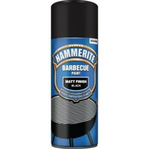 BBQ Paint Aerosol – Matt Black – 400ml