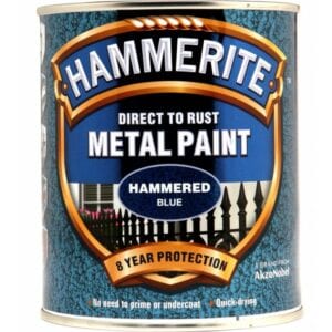 Direct To Rust Metal Paint – Hammered Blue – 750ml