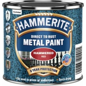 Direct To Rust Metal Paint – Hammered Red – 250ml