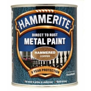 Direct To Rust Metal Paint – Hammered Copper – 750ml