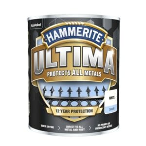 Direct to rust metal paint – Smooth White