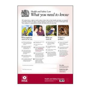 Health & Safety Law Poster - A3