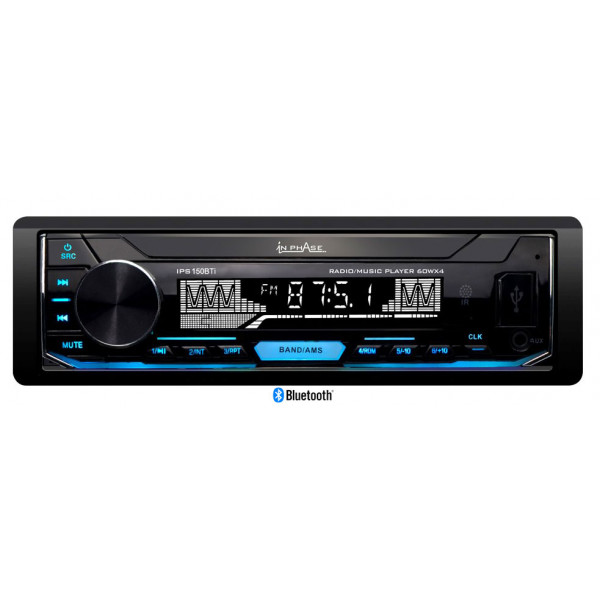 In Phase Mechless Radio Player with Aux and SD Card