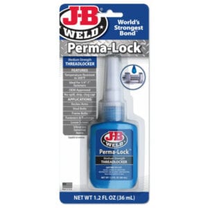 J-B Weld – Perma-Lock Medium Strength Threadlocker – 36ml