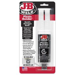 JB Weld Plastic Bonder - 10 Minute High Strength - Black