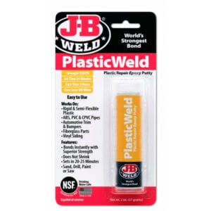 J-B Weld Plastic Weld Epoxy Putty Stick – Pack of 6