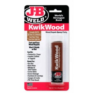 J-B Weld Kwik Wood Epoxy Putty Stick – Pack of 6