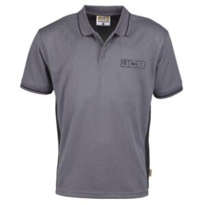 JCB trade Grey Polo Shirt