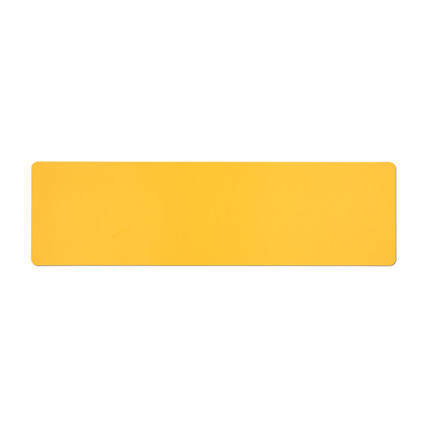 Oversize Oblong Nikkalite Yellow Reflective 533 x 152mm