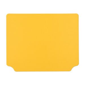 Lipped Motorcycle Nikkalite Yellow Reflective 237 x 189mm