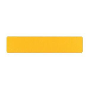 Car standard oblong KiwaLite™ yellow reflective: 520 x 111mm (25 pack)