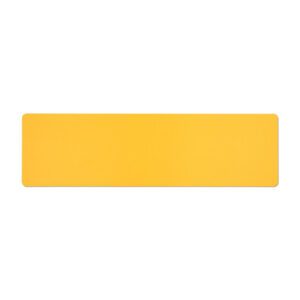 Oversize oblong KiwaLite™ yellow reflective: 533 x 152mm (20 pack)
