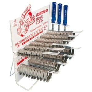 Hose Clip Dispenser with S/S Clips & Flexidrivers