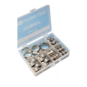 Assorted M/S Hose Clips – Box of 32