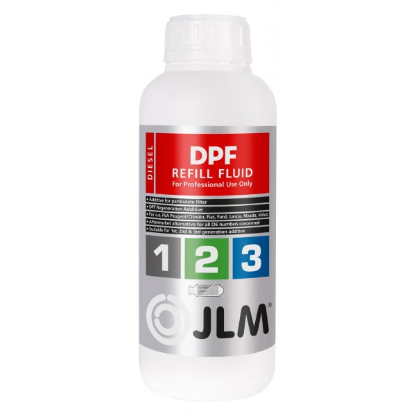 JLM Diesel DPF Refill Fluid – 1 Litre