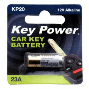 Key Power Coin Cell Battery 23A - Alkaline 12V - Box of 10