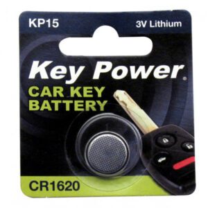 Key Power Coin Cell Battery CR1620 - Lithium 3V - Box of 10