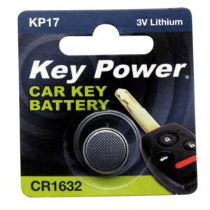 Key Power Coin Cell Battery CR1632 - Lithium 3V - Box of 10