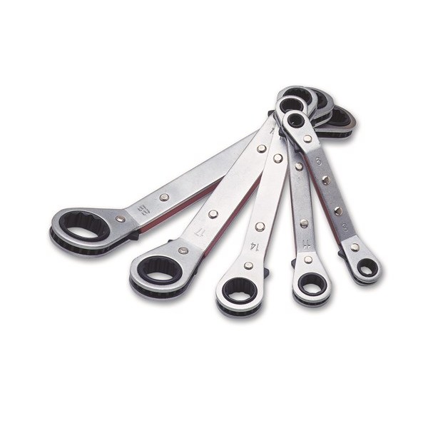 Ratchet Set – Ring Wrench – 5 Piece