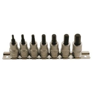 Hex Bit Set – 3/8in. Drive – 7 Piece