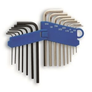Miniature Hex Key Set – 16 Piece