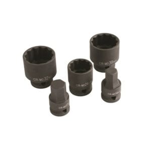 Hub Nut Socket Set – VAG – 5 Piece