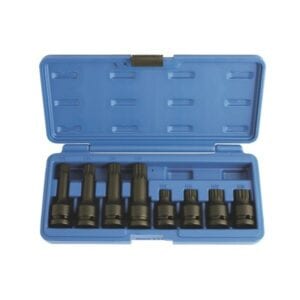 Impact Spline Set – Tamperproof – 8 Piece