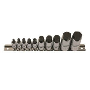 Hex Bit Set – 10 Piece
