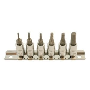 Hex Bit Set – 1/4in. Drive – 6 Piece