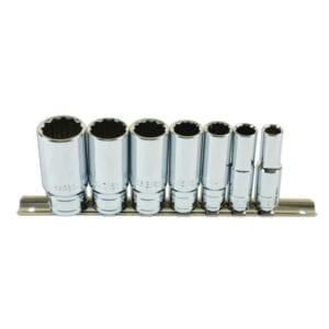 Deep Socket Set  – 3/8in.D – 7 Piece
