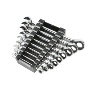 Ratchet Ring Spanner Set