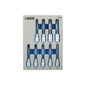 Tamperproof Ribe Bit Set