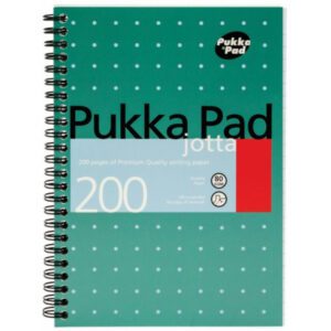 Pukka A5 Wirebound Pads (Ruled/Margin) - Pack of 3