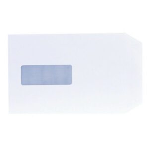 White C5 Peel and Seal Window Envelopes - 100gsm - Box of 500
