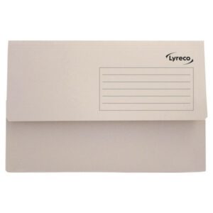 Foolscap Document Wallets - Buff - Pack of 50