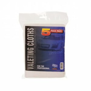 Supersoft Polishing & Valeting Cotton Cloths - 5 Piece Pack